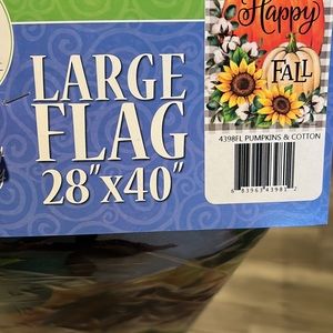 Fall flag